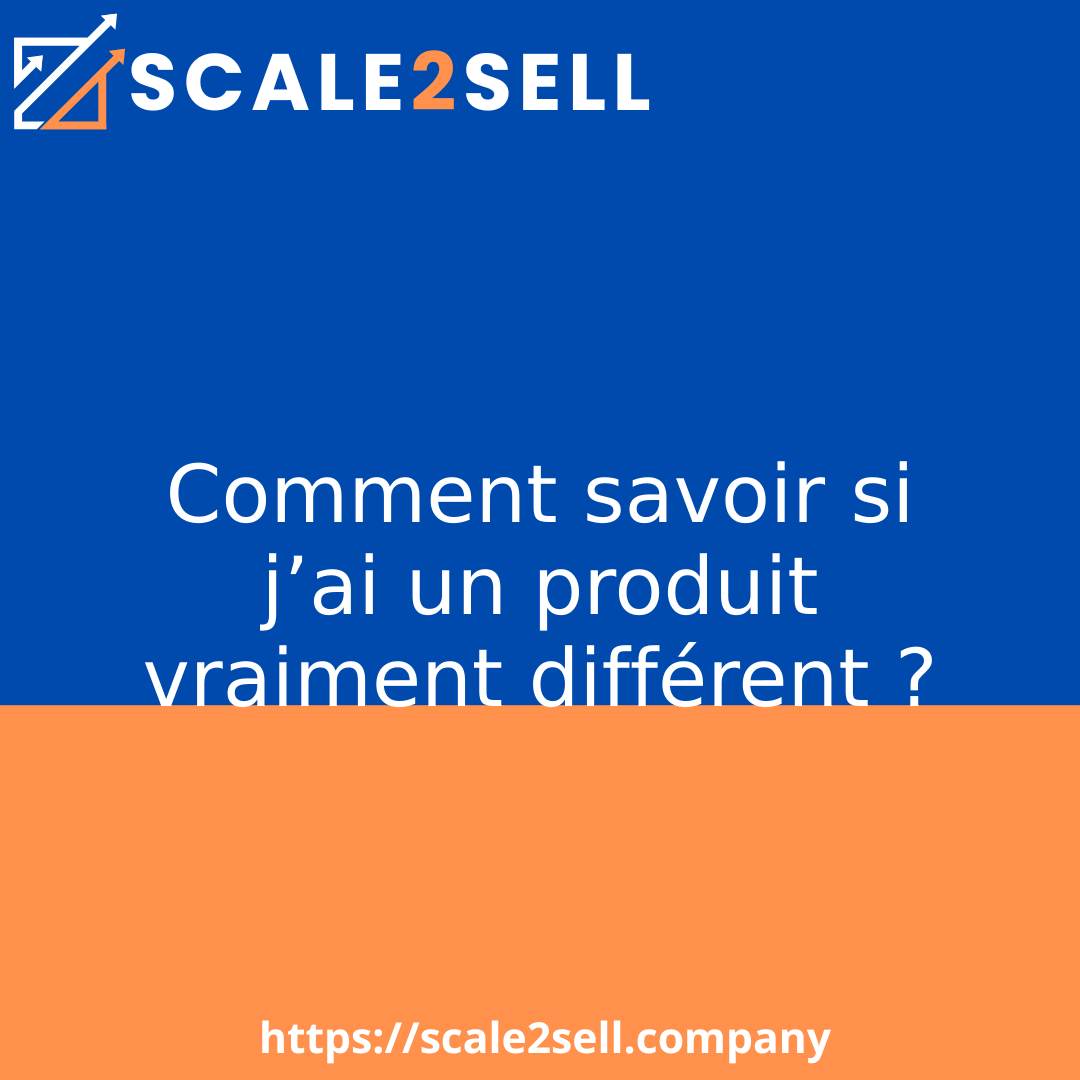 Comment savoir si j’ai un produit vraiment différent ? episode artwork