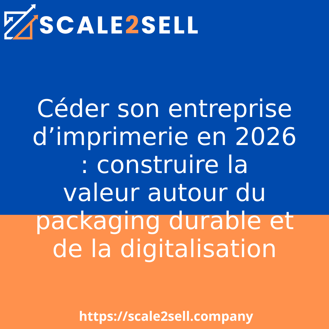 Céder son entreprise d’imprimerie en 2026 : construire la valeur autour du packaging durable et de la digitalisation episode artwork