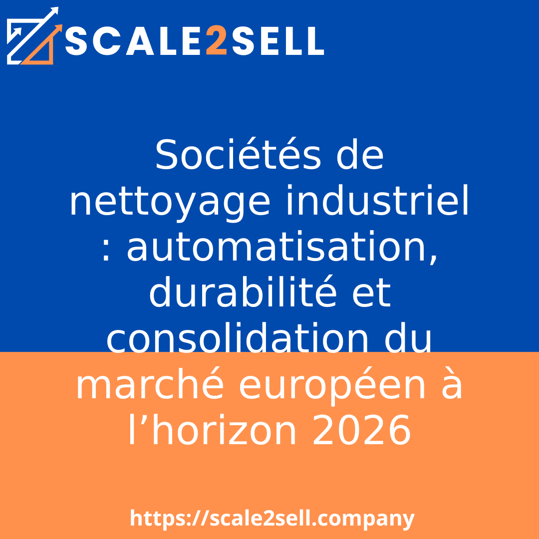 Sociétés de nettoyage industriel : automatisation, durabilité et consolidation du marché européen à l’horizon 2026 episode artwork