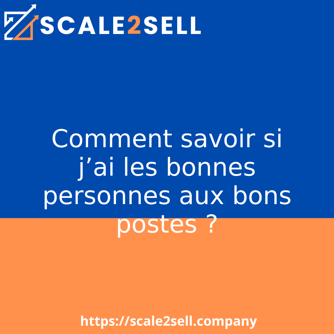 Comment savoir si j’ai les bonnes personnes aux bons postes ? episode artwork