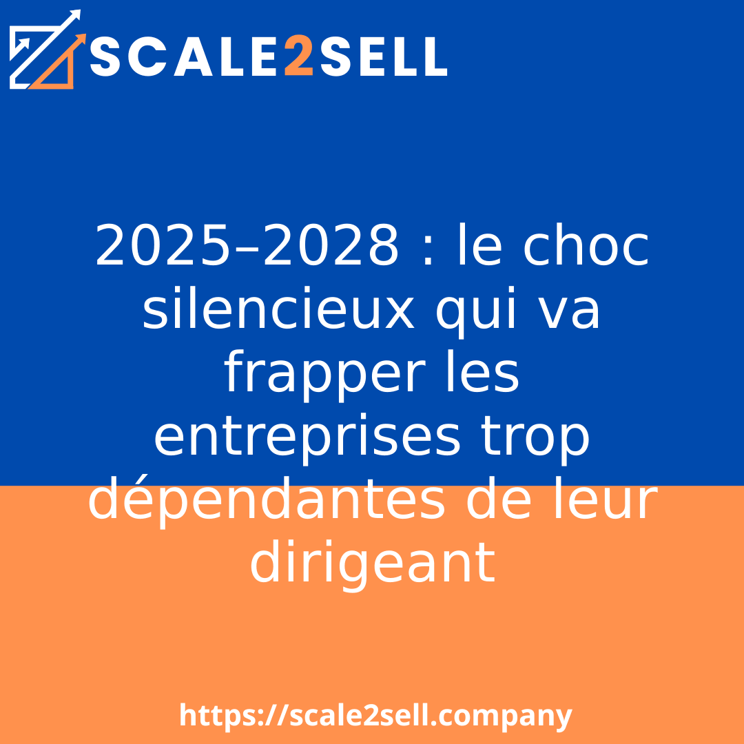 2025–2028 : le choc silencieux qui va frapper les entreprises trop dépendantes de leur dirigeant episode artwork
