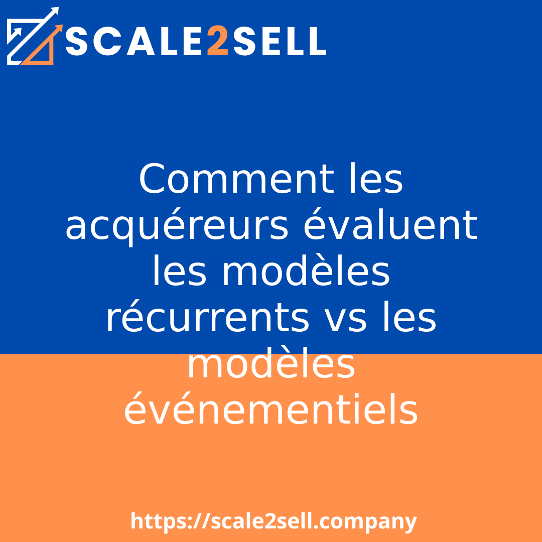 Comment les acquéreurs évaluent les modèles récurrents vs les modèles événementiels episode artwork