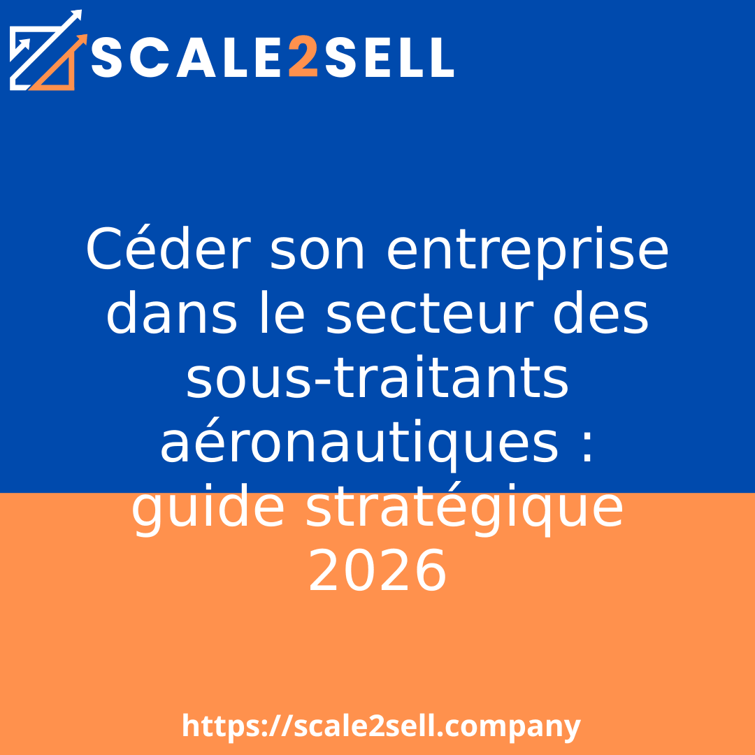 Céder son entreprise dans le secteur des sous-traitants aéronautiques : guide stratégique 2026 episode artwork