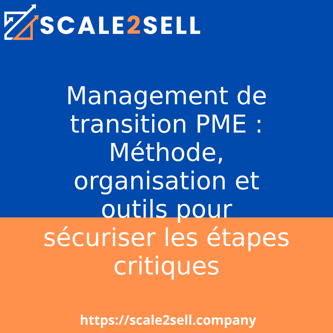 Management de transition PME : Méthode, organisation et outils pour sécuriser les étapes critiques episode artwork