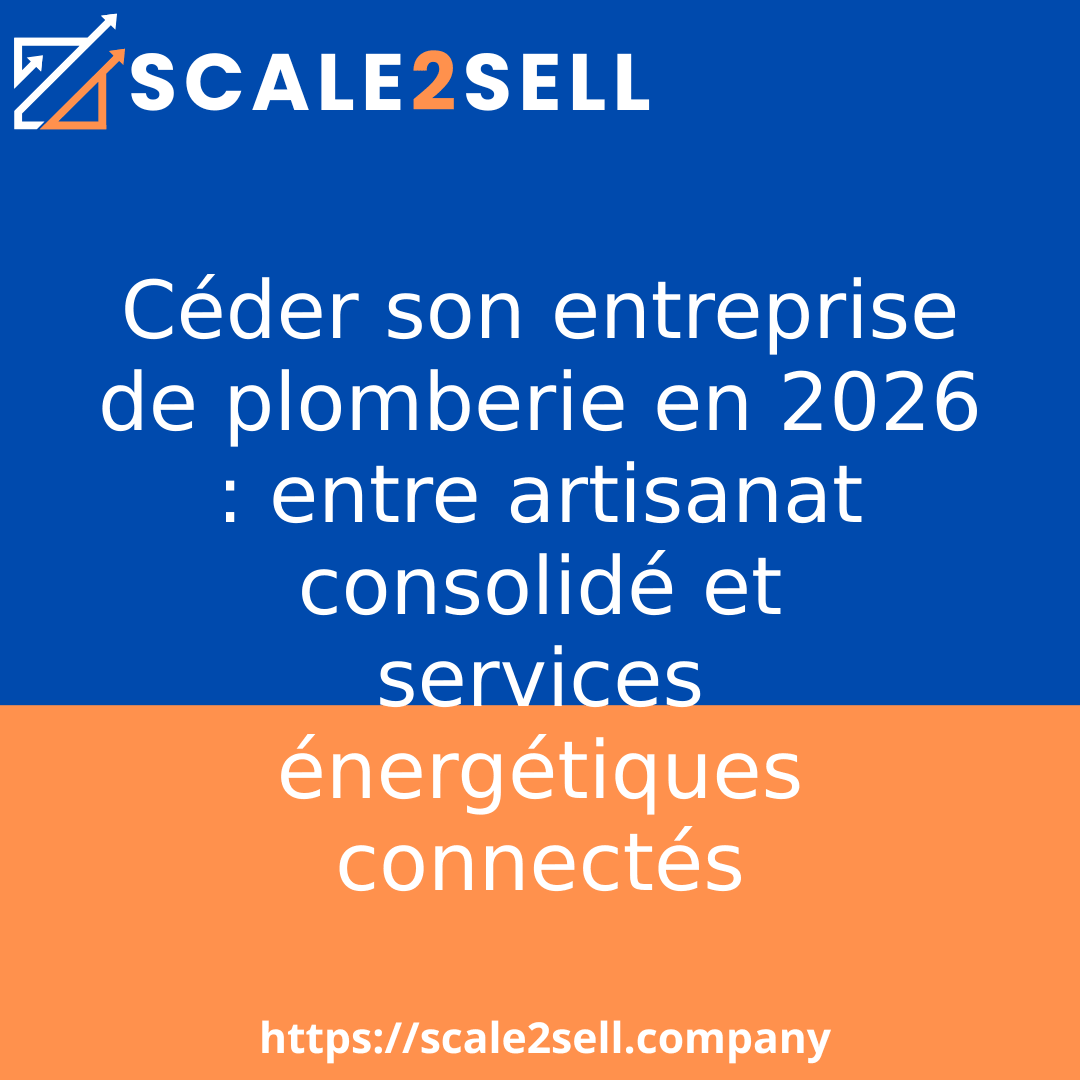Céder son entreprise de plomberie en 2026 : entre artisanat consolidé et services énergétiques connectés episode artwork