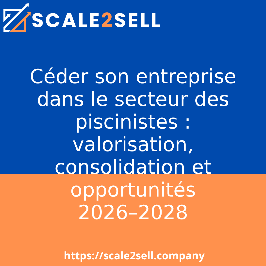 Céder son entreprise dans le secteur des piscinistes : valorisation, consolidation et opportunités 2026–2028 episode artwork