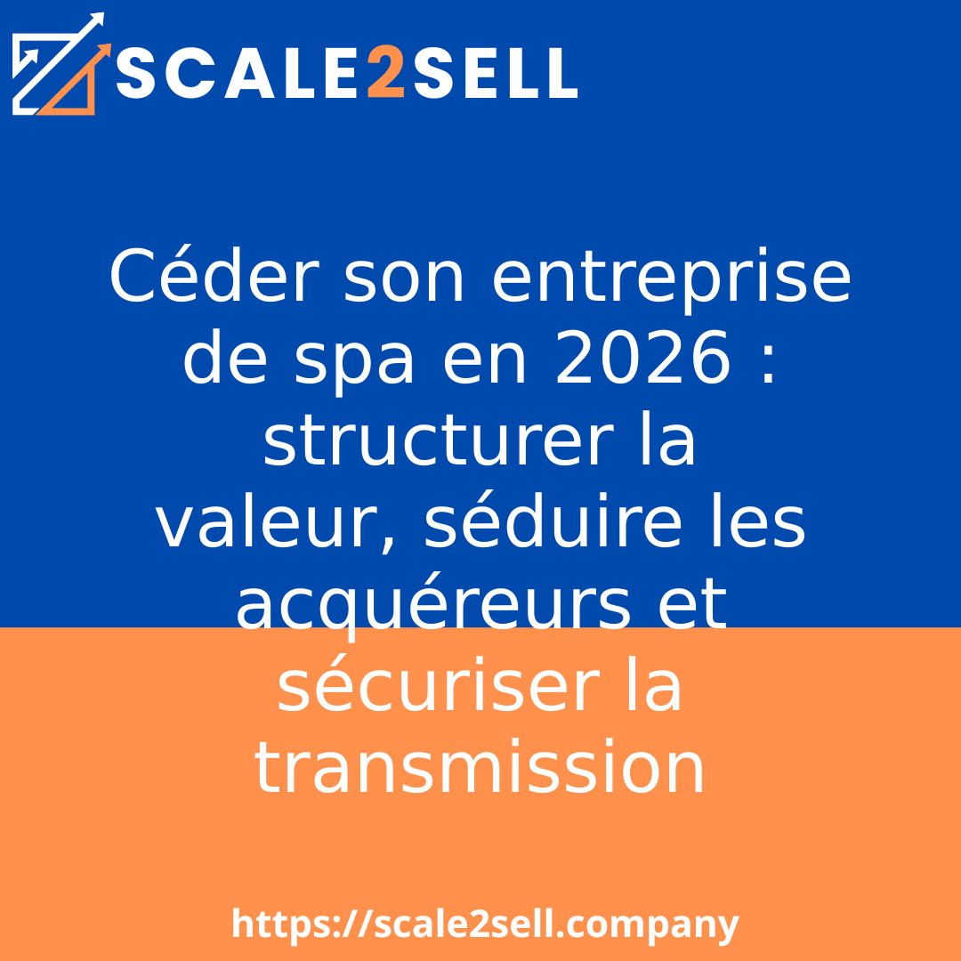 Céder son entreprise de spa en 2026 : structurer la valeur, séduire les acquéreurs et sécuriser la transmission episode artwork