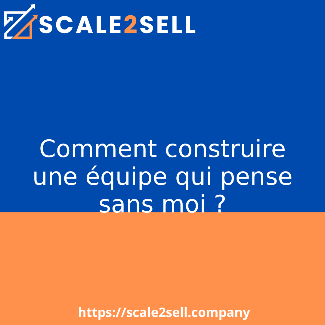 Comment construire une équipe qui pense sans moi ? episode artwork