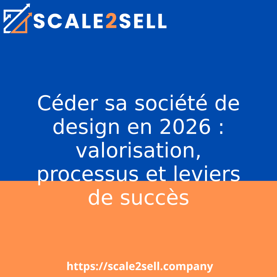 Céder sa société de design en 2026 : valorisation, processus et leviers de succès episode artwork
