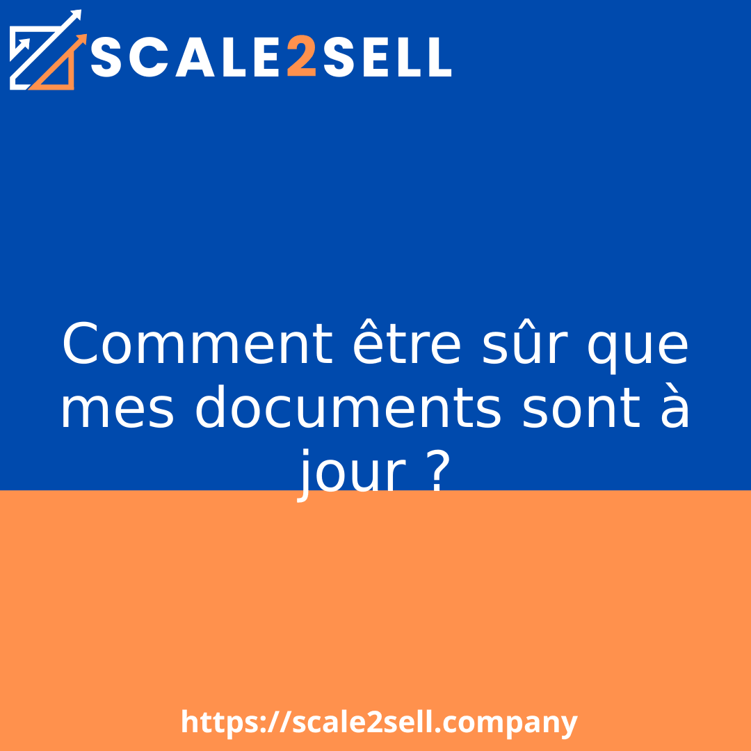 Comment être sûr que mes documents sont à jour ? episode artwork