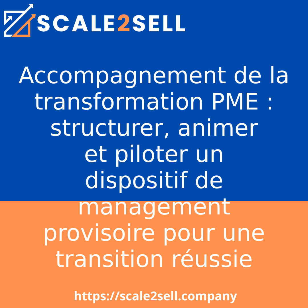Accompagnement de la transformation PME : structurer, animer et piloter un dispositif de management provisoire pour une transition réussie episode artwork