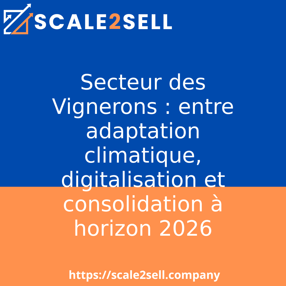 Secteur des Vignerons : entre adaptation climatique, digitalisation et consolidation à horizon 2026 episode artwork