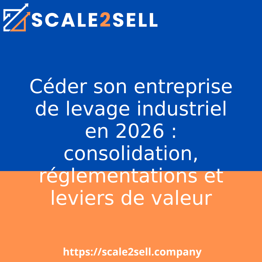 Céder son entreprise de levage industriel en 2026 : consolidation, réglementations et leviers de valeur