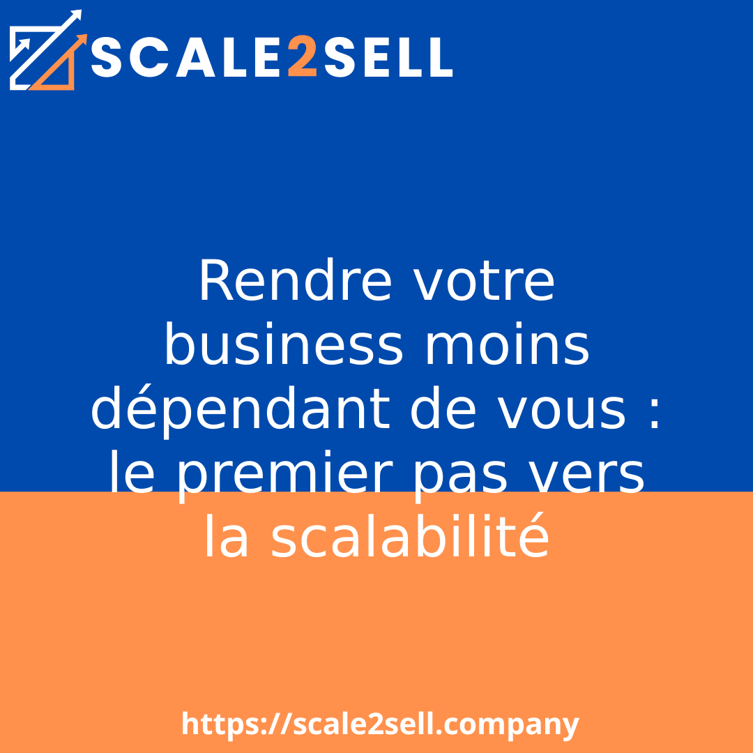 Rendre votre business moins dépendant de vous : le premier pas vers la scalabilité episode artwork
