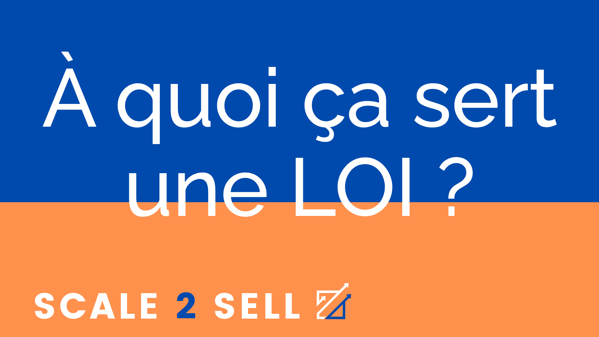 À quoi ça sert une LOI ? episode artwork
