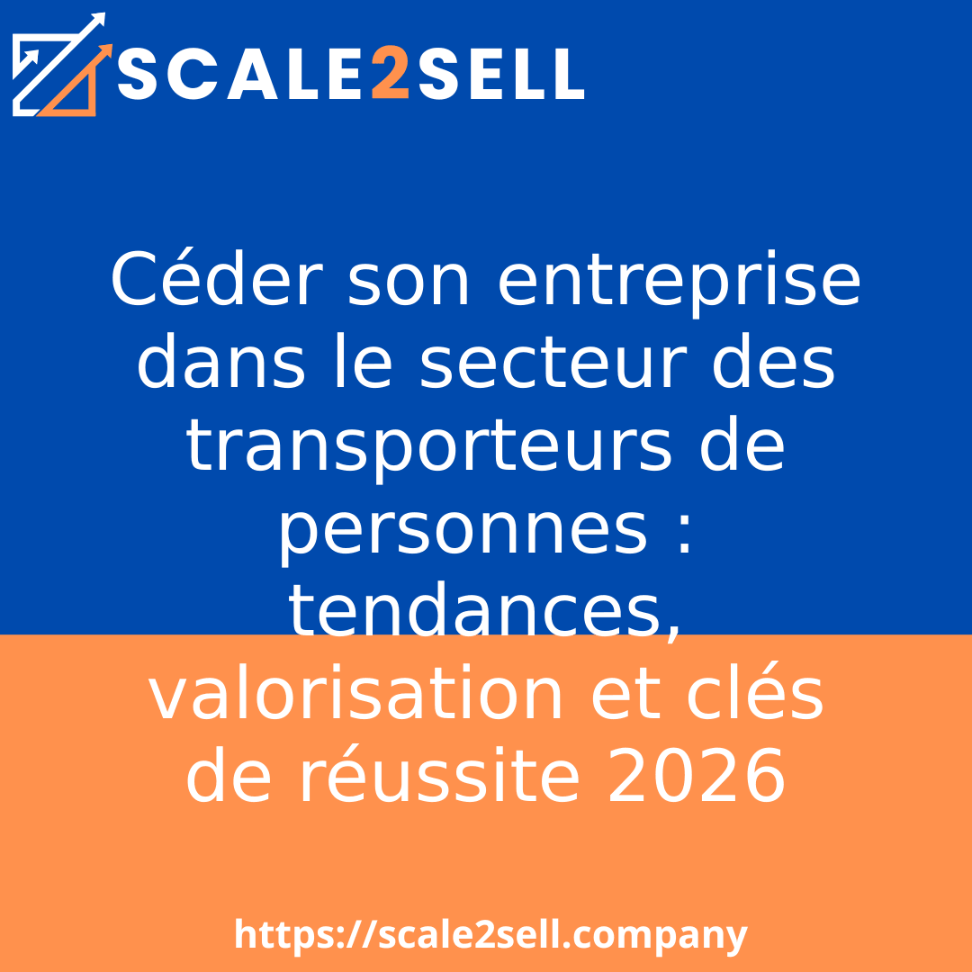 Céder son entreprise dans le secteur des transporteurs de personnes : tendances, valorisation et clés de réussite 2026 episode artwork