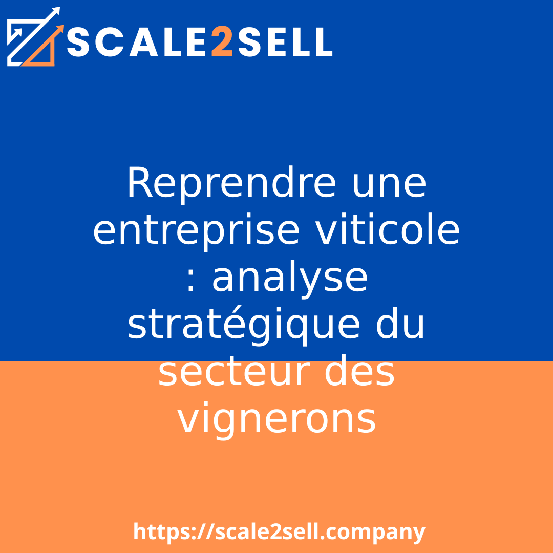 Reprendre une entreprise viticole : analyse stratégique du secteur des vignerons episode artwork