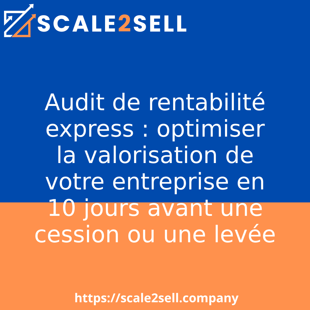 Audit de rentabilité express : optimiser la valorisation de votre entreprise en 10 jours avant une cession ou une levée episode artwork