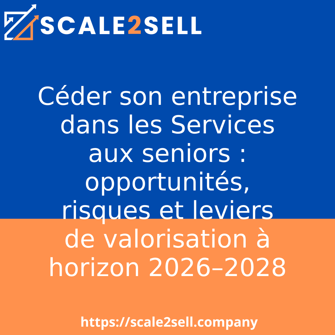 Céder son entreprise dans les Services aux seniors : opportunités, risques et leviers de valorisation à horizon 2026–2028 episode artwork