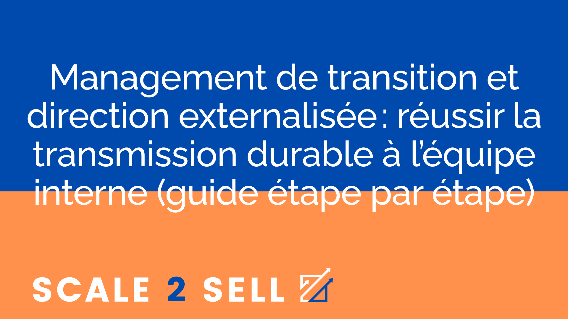 Management de transition et direction externalisée : réussir la transmission durable à l’équipe interne (guide étape par étape) episode artwork