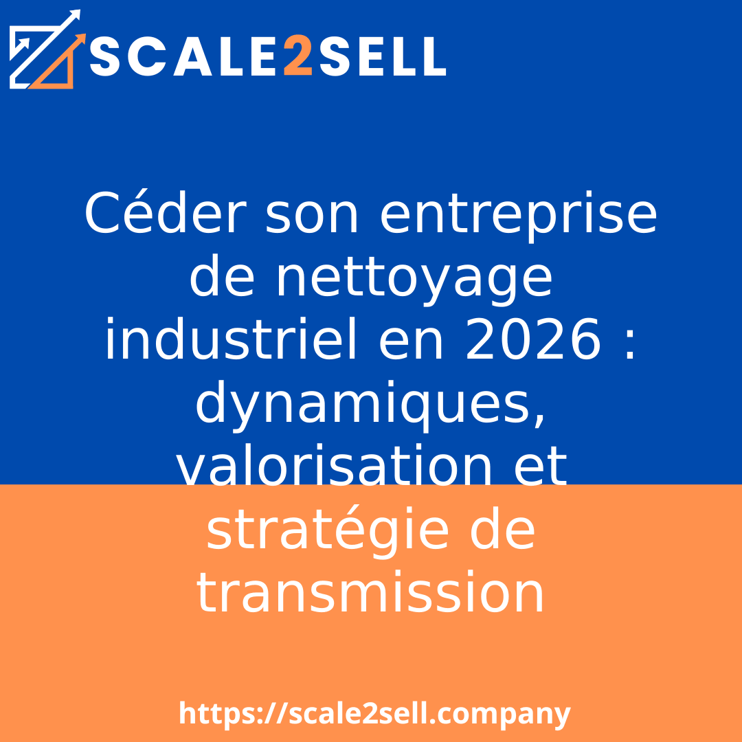 Céder son entreprise de nettoyage industriel en 2026 : dynamiques, valorisation et stratégie de transmission episode artwork