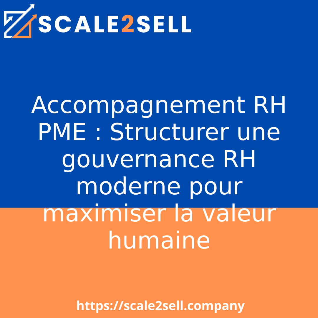 Accompagnement RH PME : Structurer une gouvernance RH moderne pour maximiser la valeur humaine episode artwork