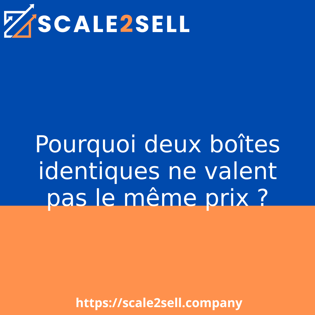 Pourquoi deux boîtes identiques ne valent pas le même prix ? episode artwork