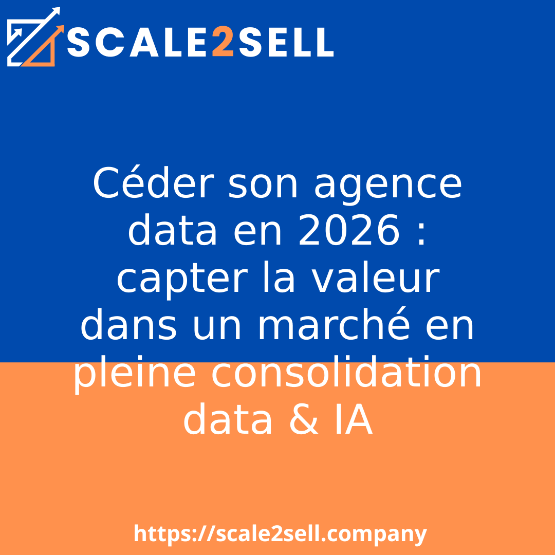 Céder son agence data en 2026 : capter la valeur dans un marché en pleine consolidation data & IA episode artwork