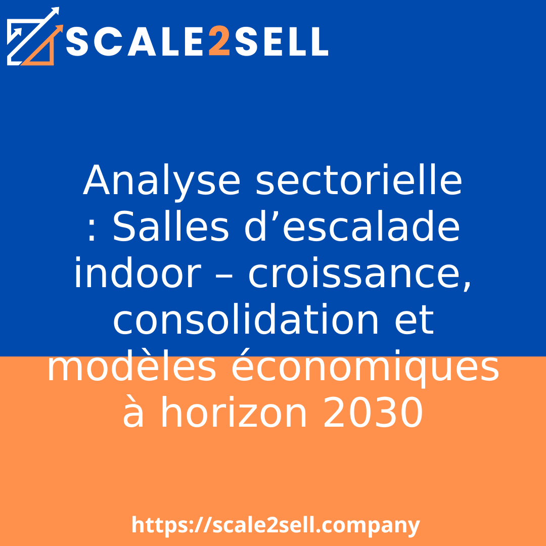 Analyse sectorielle : Salles d’escalade indoor – croissance, consolidation et modèles économiques à horizon 2030 episode artwork