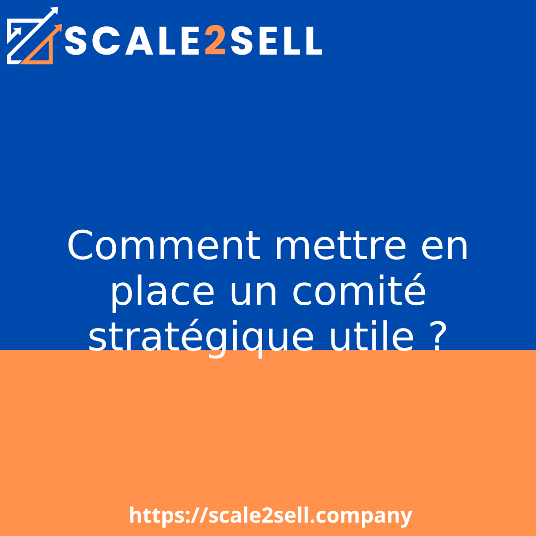 Comment mettre en place un comité stratégique utile ? episode artwork