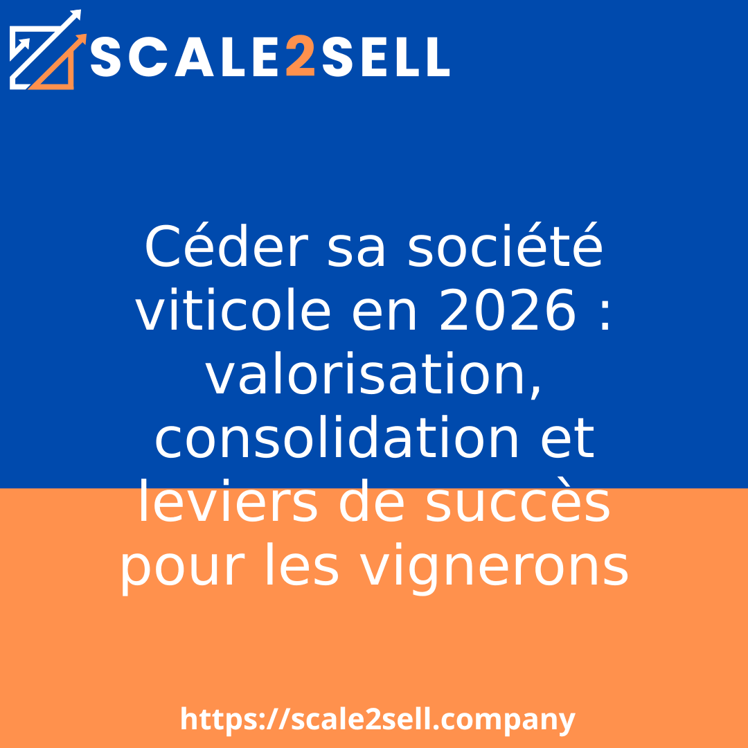 Céder sa société viticole en 2026 : valorisation, consolidation et leviers de succès pour les vignerons episode artwork