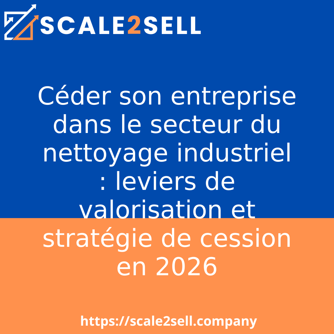 Céder son entreprise dans le secteur du nettoyage industriel : leviers de valorisation et stratégie de cession en 2026 episode artwork