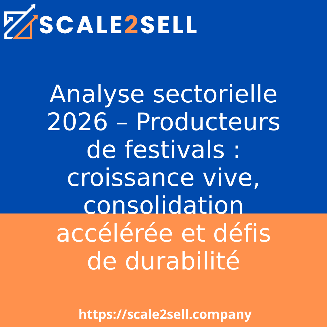 Analyse sectorielle 2026 – Producteurs de festivals : croissance vive, consolidation accélérée et défis de durabilité episode artwork
