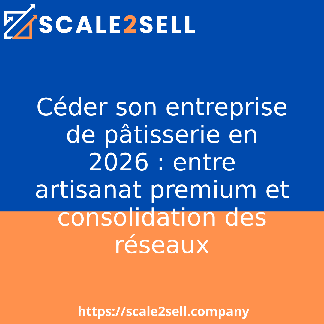 Céder son entreprise de pâtisserie en 2026 : entre artisanat premium et consolidation des réseaux episode artwork