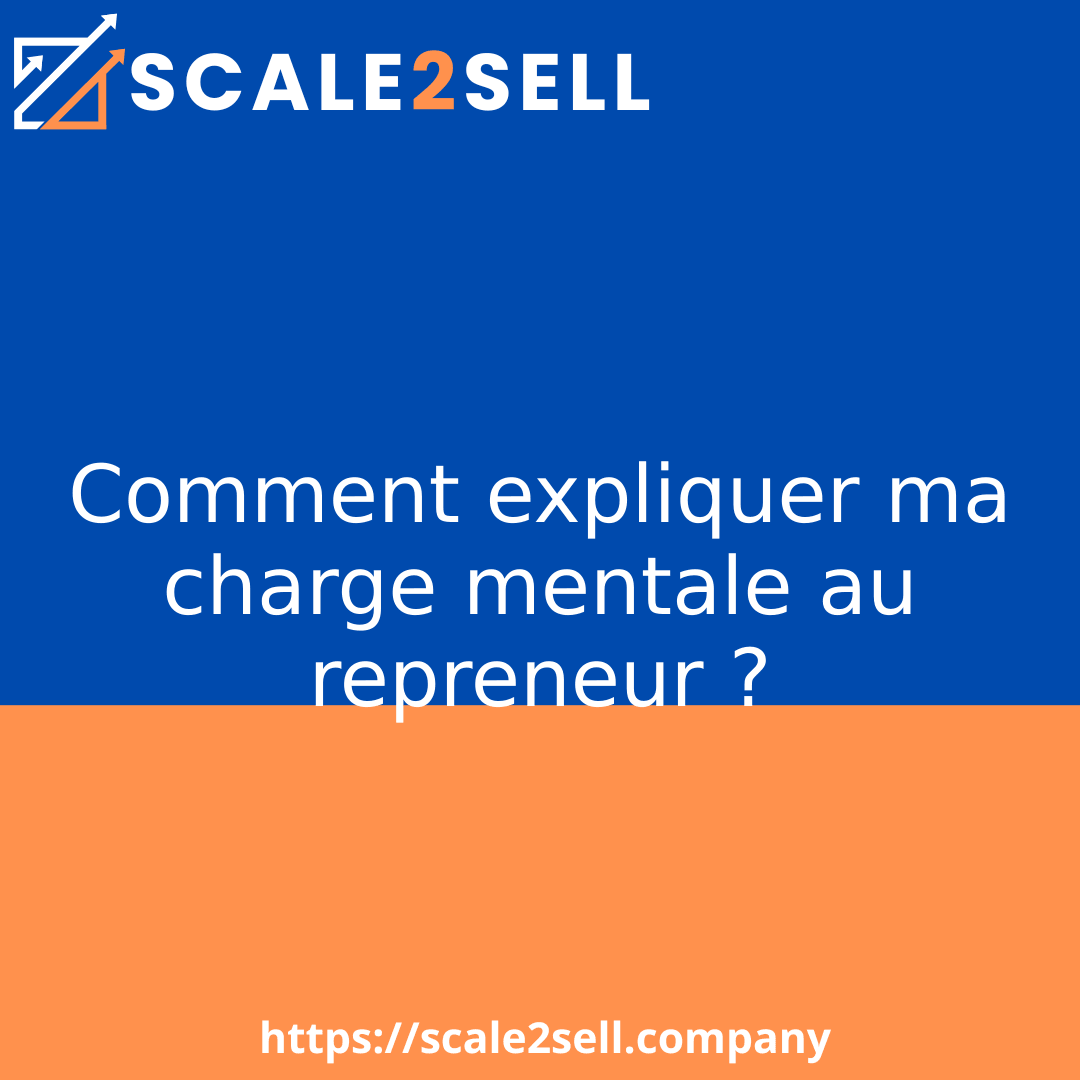 Comment expliquer ma charge mentale au repreneur ? episode artwork