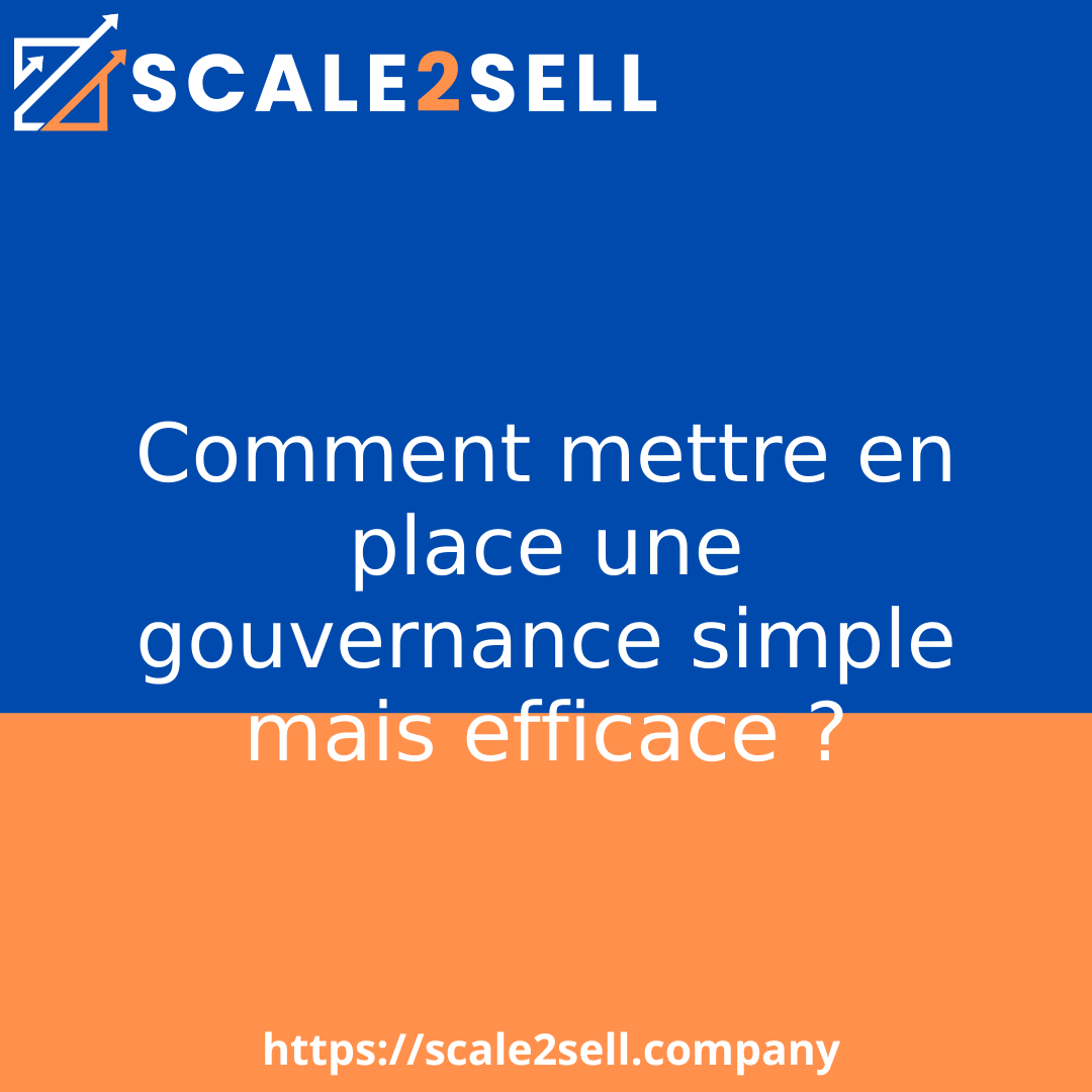 Comment mettre en place une gouvernance simple mais efficace ? episode artwork