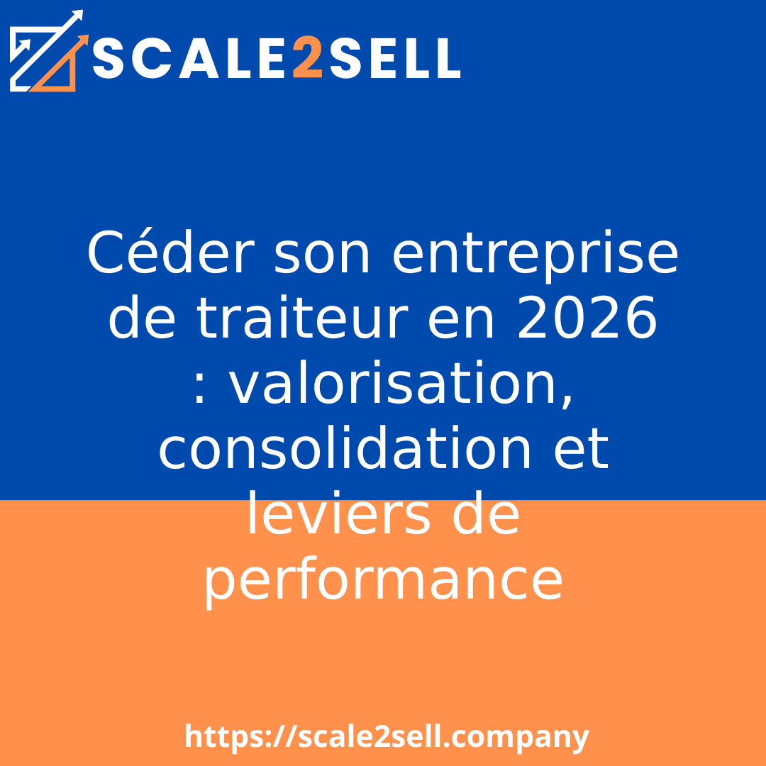 Céder son entreprise de traiteur en 2026 : valorisation, consolidation et leviers de performance episode artwork