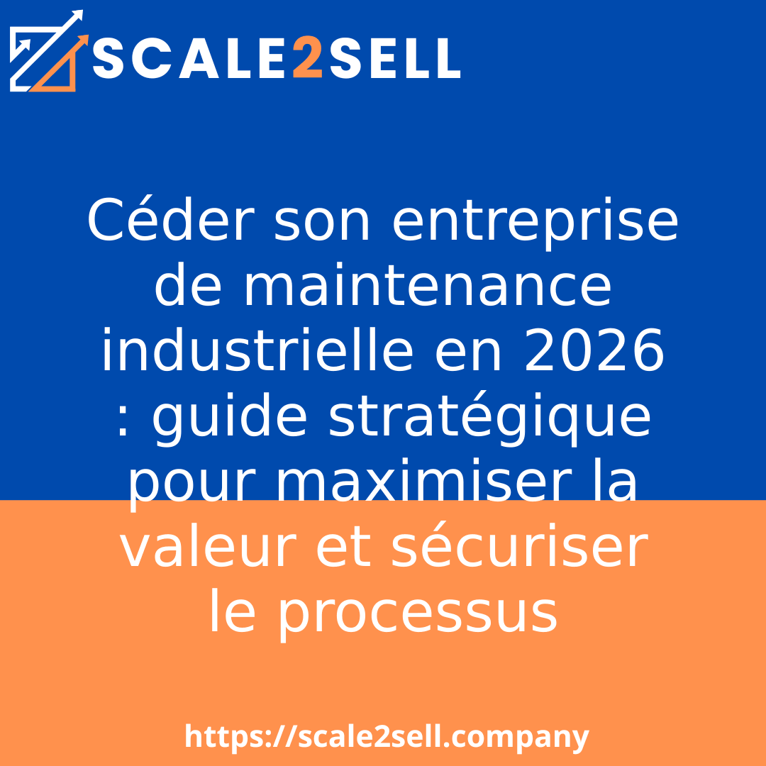 Céder son entreprise de maintenance industrielle en 2026 : guide stratégique pour maximiser la valeur et sécuriser le processus episode artwork