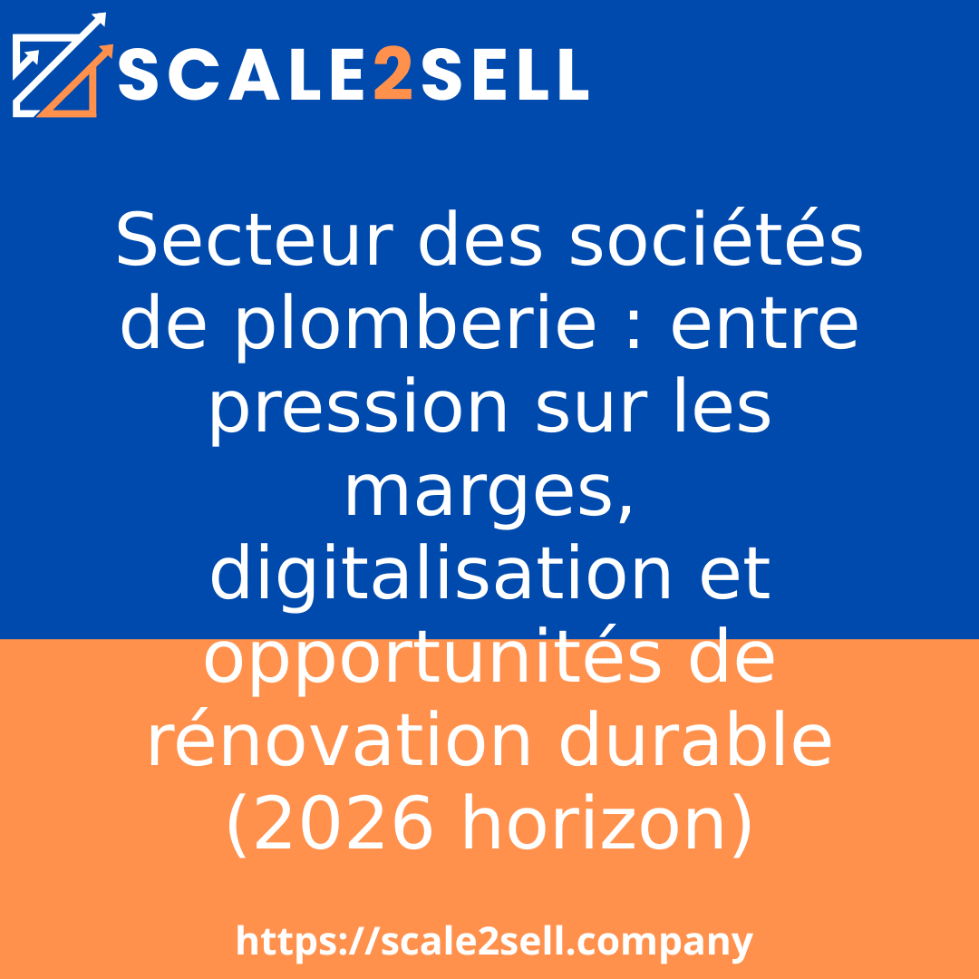 Secteur des sociétés de plomberie : entre pression sur les marges, digitalisation et opportunités de rénovation durable (2026 horizon) episode artwork