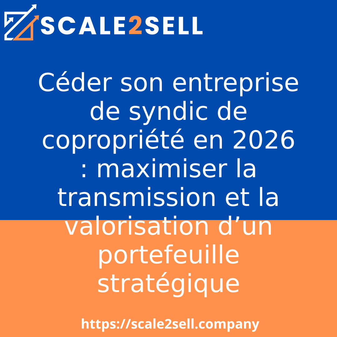 Céder son entreprise de syndic de copropriété en 2026 : maximiser la transmission et la valorisation d’un portefeuille stratégique episode artwork