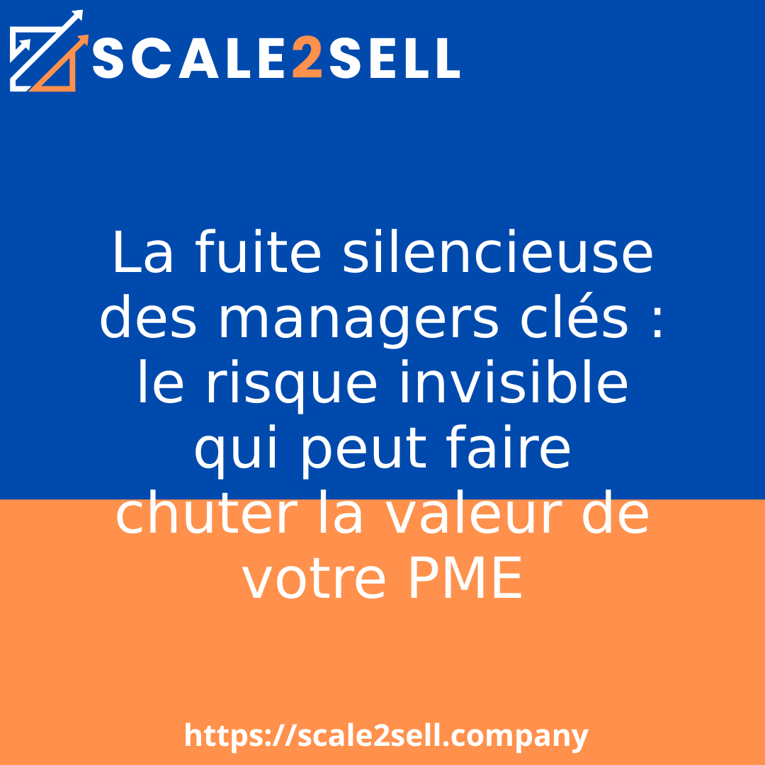 La fuite silencieuse des managers clés : le risque invisible qui peut faire chuter la valeur de votre PME episode artwork