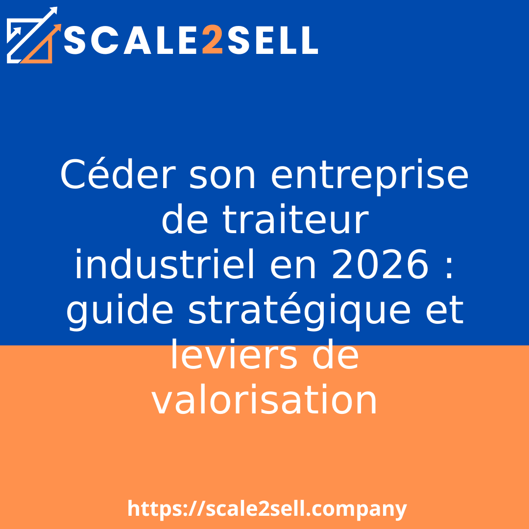 Céder son entreprise de traiteur industriel en 2026 : guide stratégique et leviers de valorisation episode artwork