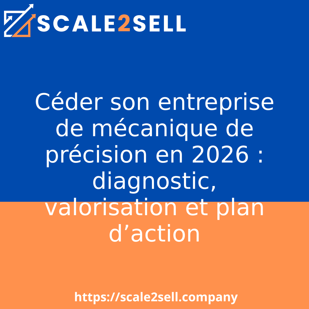 Céder son entreprise de mécanique de précision en 2026 : diagnostic, valorisation et plan d’action episode artwork