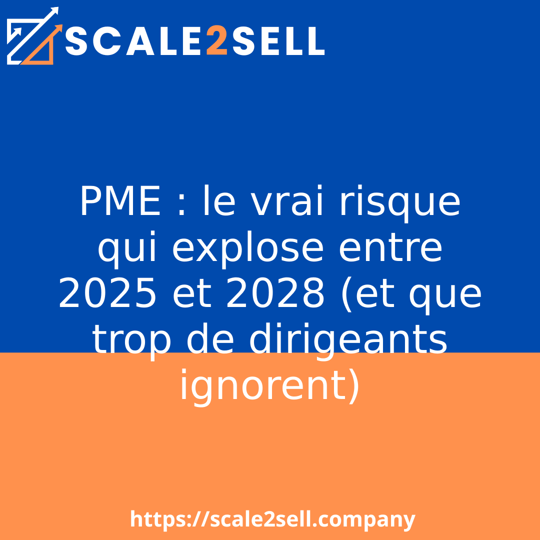 PME : le vrai risque qui explose entre 2025 et 2028 (et que trop de dirigeants ignorent) episode artwork