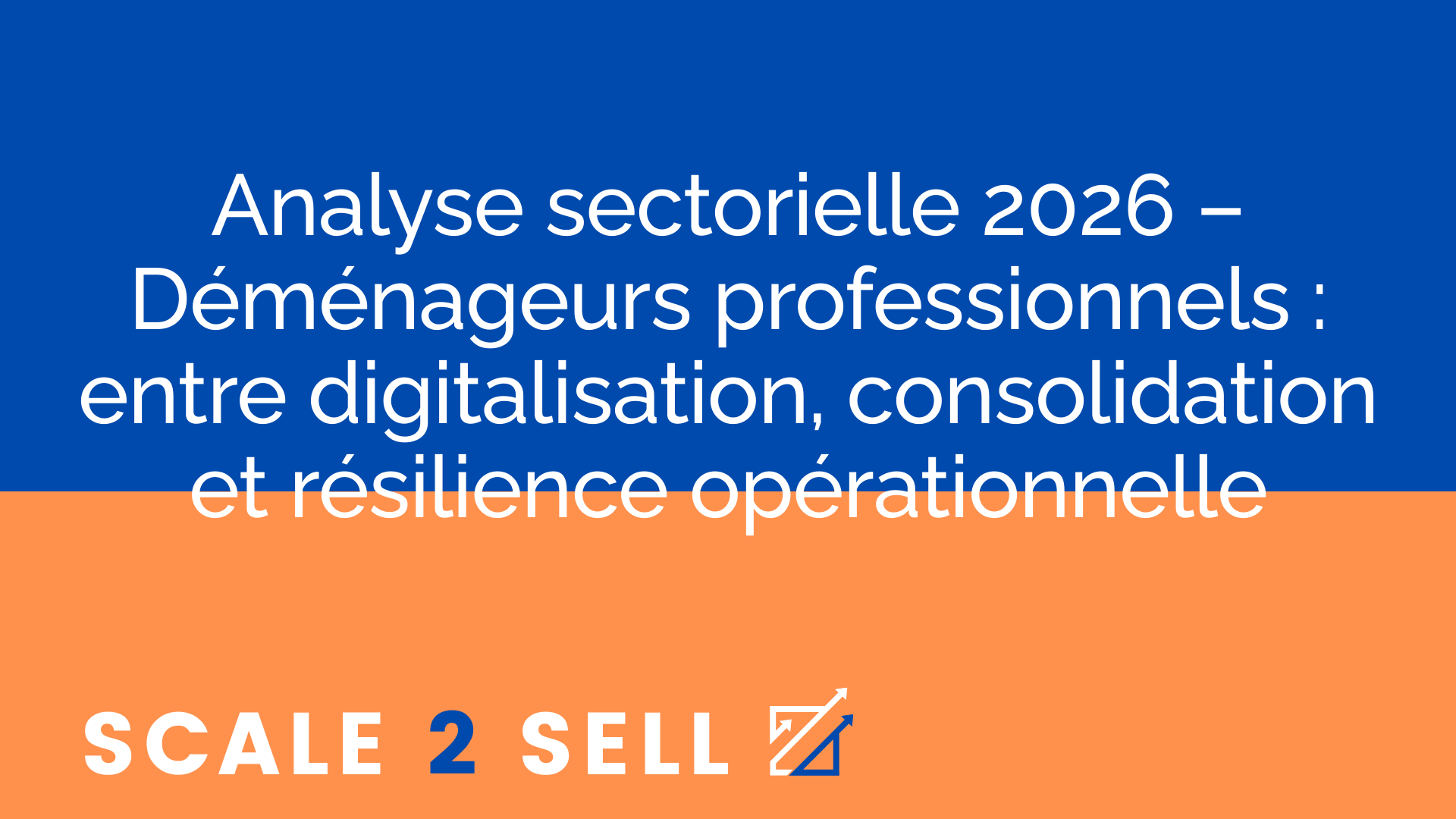 Analyse sectorielle 2026 – Déménageurs professionnels : entre digitalisation, consolidation et résilience opérationnelle episode artwork