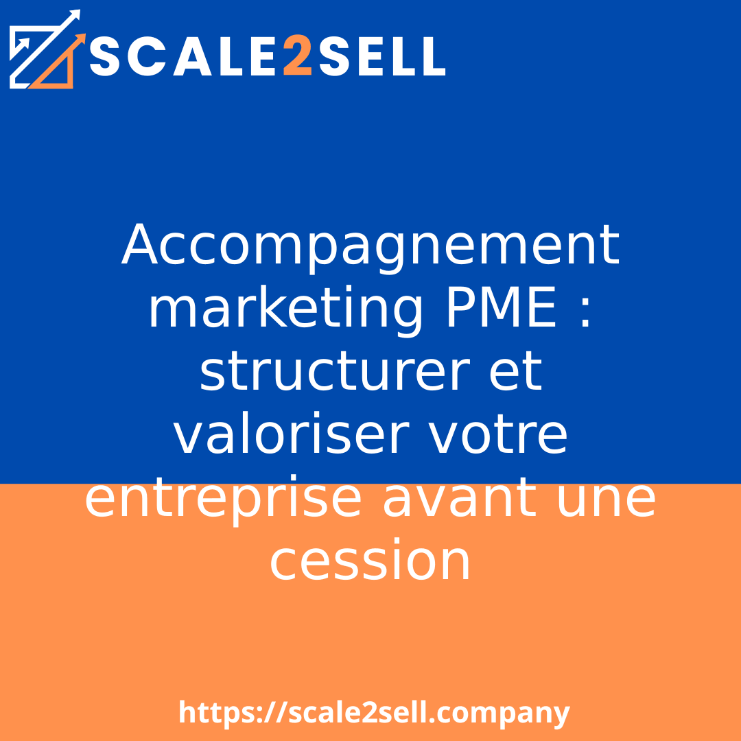 Accompagnement marketing PME : structurer et valoriser votre entreprise avant une cession episode artwork