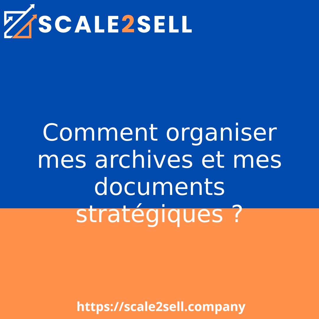 Comment organiser mes archives et mes documents stratégiques ? episode artwork