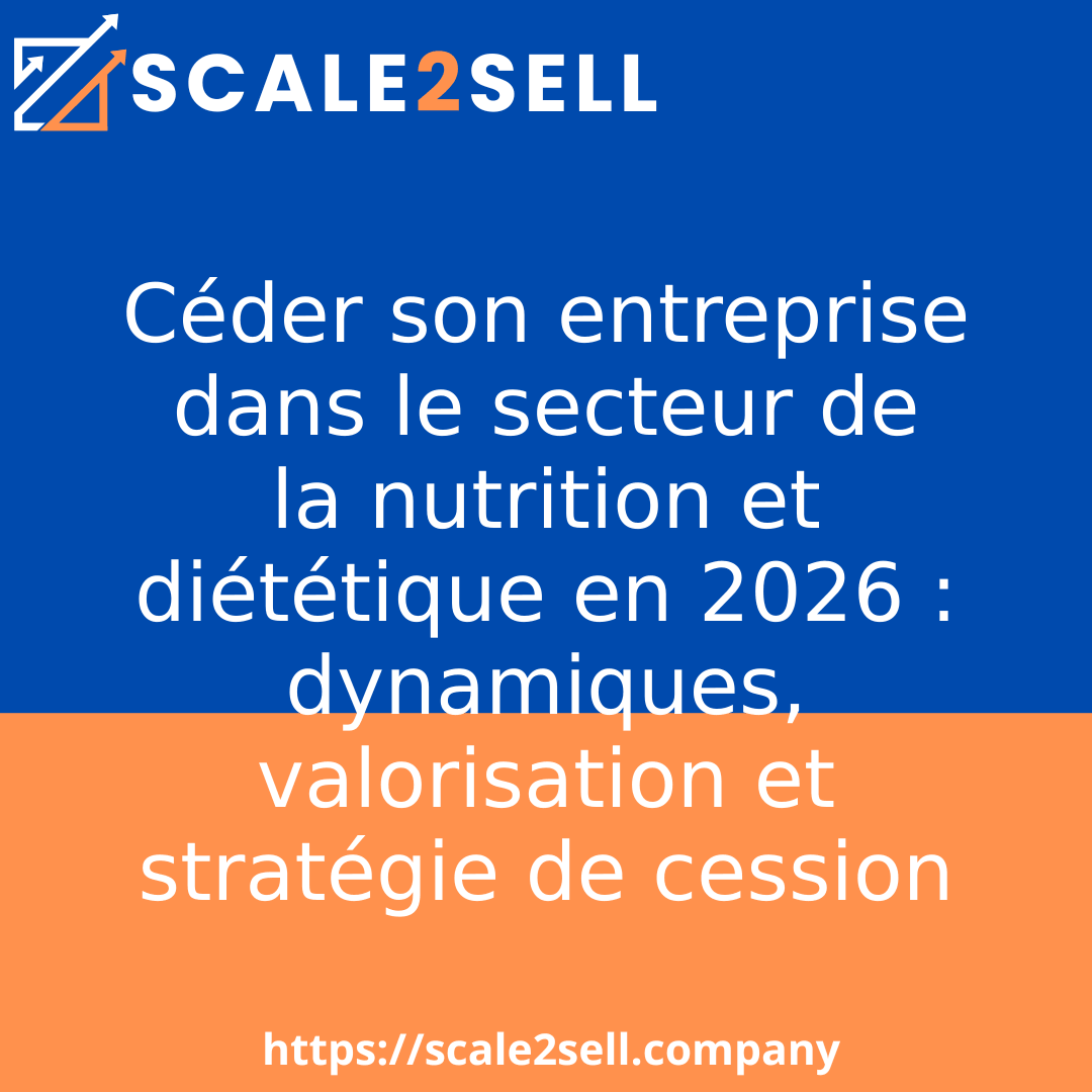 Céder son entreprise dans le secteur de la nutrition et diététique en 2026 : dynamiques, valorisation et stratégie de cession episode artwork