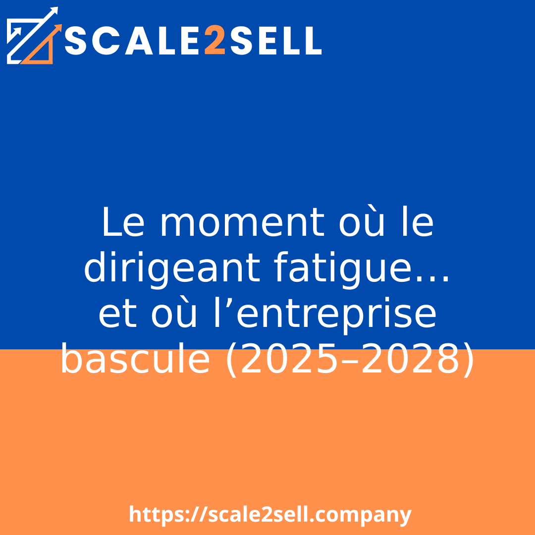 Le moment où le dirigeant fatigue… et où l’entreprise bascule (2025–2028) episode artwork