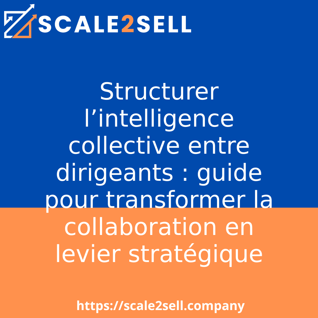 Structurer l’intelligence collective entre dirigeants : guide pour transformer la collaboration en levier stratégique episode artwork